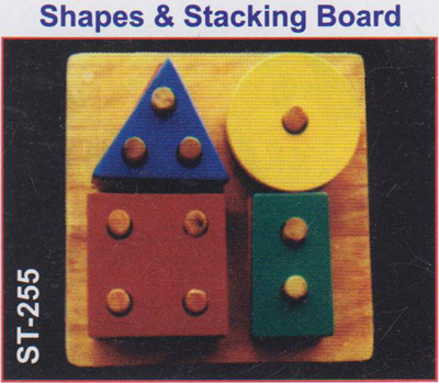 Manufacturers Exporters and Wholesale Suppliers of Shapes Stacking Board New Delhi Delhi